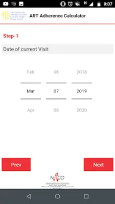 ART Adherence Calculator android App screenshot 0